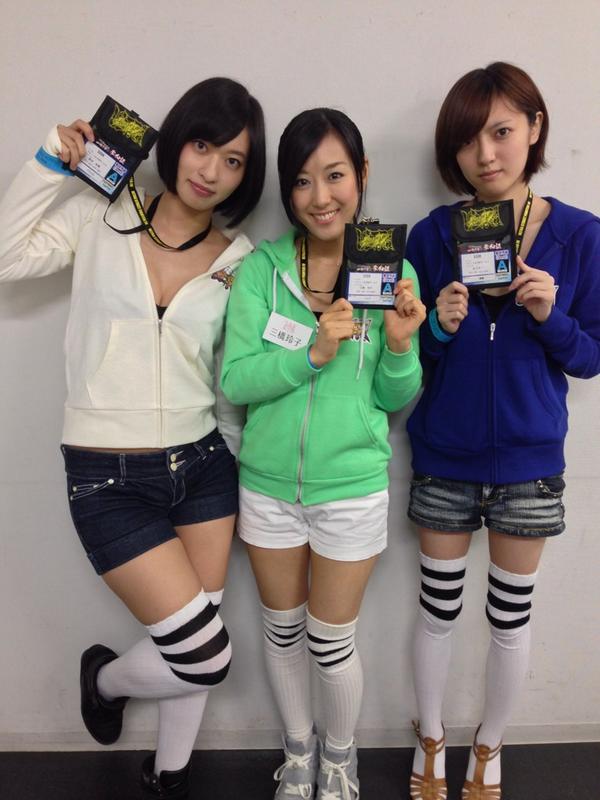 ウルiv女子部 ウルiv女子部チームa 三橋 倉持 まりぼー Http T Co Vjps0sldih