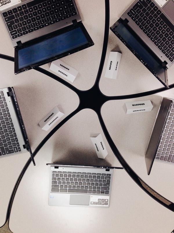 TallMrCurran's tweet photo. Getting so stoked for Technology & Teaching. #BaywoodBears #slcusd #AllMeansAll #teamkid http://t.co/3idvWPMexY