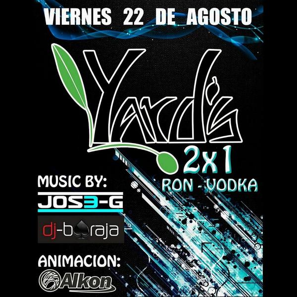 yardsdisco's tweet photo. Hoy 2x1 en servicios mi gente rumbera de margarita. Anímate y activate en #yardsdisco. Line up; 《DjJose G &amp; Dj Baraja http://t.co/UI1VRgblEb