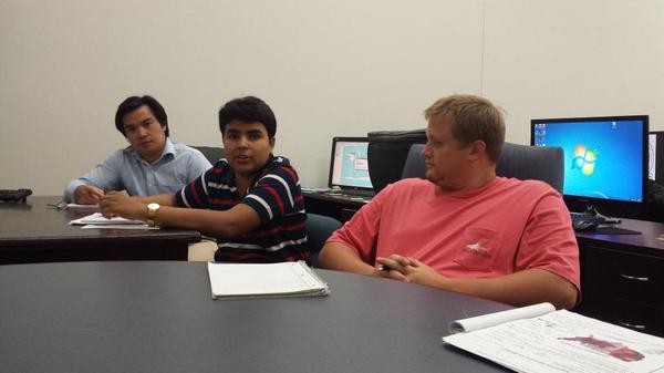 drwaheeduddin's tweet photo. Fall2014: First meeting of #CAIT research team to discuss #USDOT funded #NCITEC research projects. #OleMiss http://t.co/UixFOMiMjg