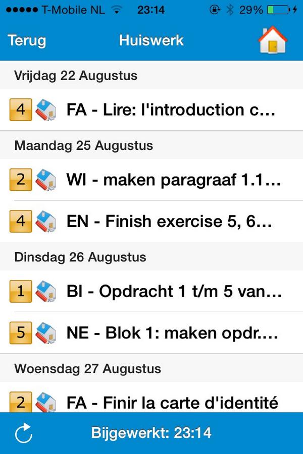 LotRuiter's tweet photo. huiswerk 😏 http://t.co/2H5vGgjwMP