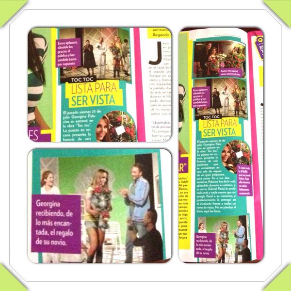 Geo_Palacios's tweet photo. En la nueva edición de la @revistaronda Gracias a todo el equipo! #TocToc Vie 9PM y Sáb y dom 8 PM en Teatrex Hatillo http://t.co/SZpyHqHfrW