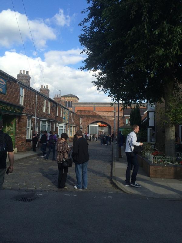 Part 1 day out at corries old set was a brill day <a href="/itvcorrie/">Coronation Street</a>