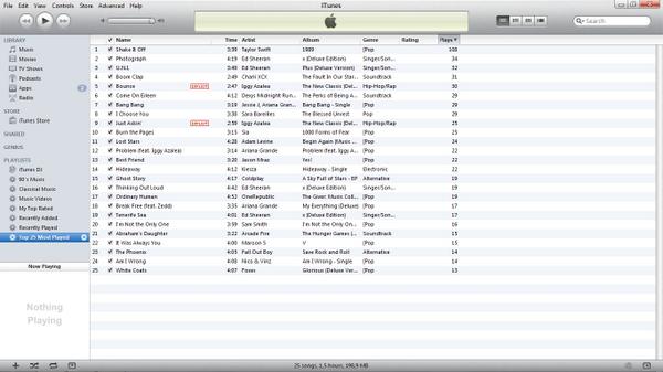 tswiftlegacy's tweet image. top 25 most played on my itunes right now, &quot;Shake It Off&quot; is number 1 SLAY! #ShakeItOff #MTVHottest Taylor Swift