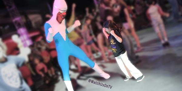 WatchUsOnTV's tweet photo. Frozone, Elastigirl &amp; @AmariahQ gettin' jiggy at #MagicKingdom: http://t.co/Bx1V4dc7Kn #IncrediblesSuperDanceParty http://t.co/J2JI5tcJdQ