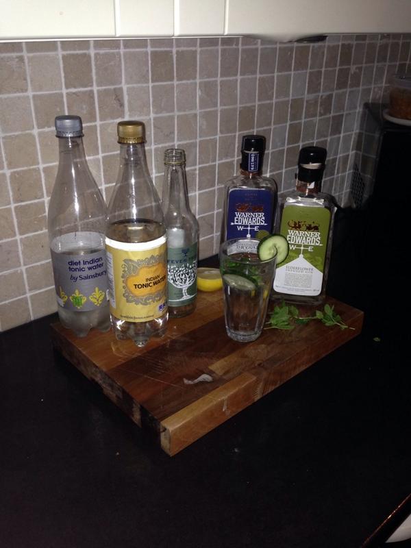 kevives's tweet photo. Do love a gin nite. Finished off the lot @warner_edwards, will be ordering soon 💪🍸 http://t.co/0N83oeJPnm