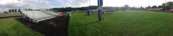 MarianHSKnights's tweet image. New student section at MHS!