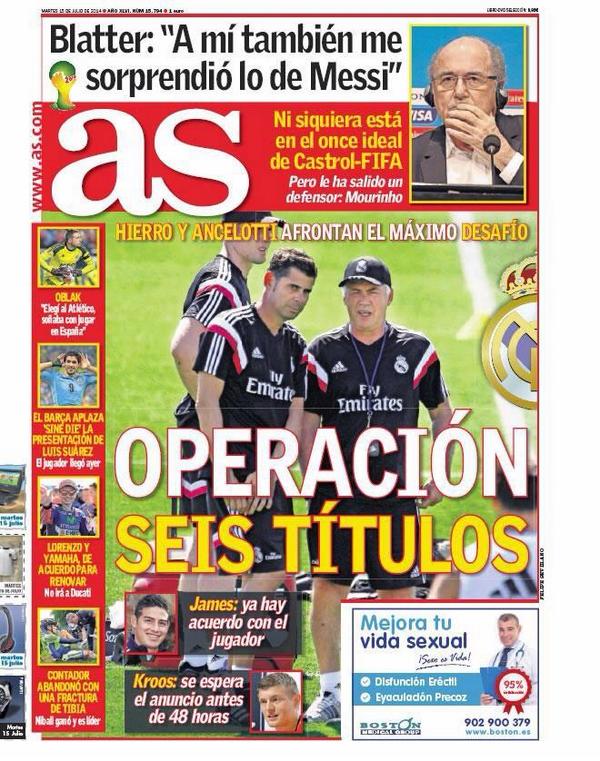 quimdomenech's tweet photo. ‘Operación seis títulos’ #VaASerQueNo http://t.co/UY9ylXUDBn