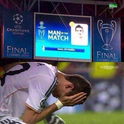 SoloFutbolMemes's tweet photo. Te vamos a extrañar Di maría. http://t.co/m1MbuJ73fH