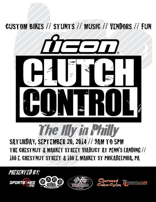 ThrottleLife's tweet image. ThrottleLifers&apos; mark ur calendars 4 the return of the Illy in Philly, #ClutchControl!  @mrallanlane @IconMotosports