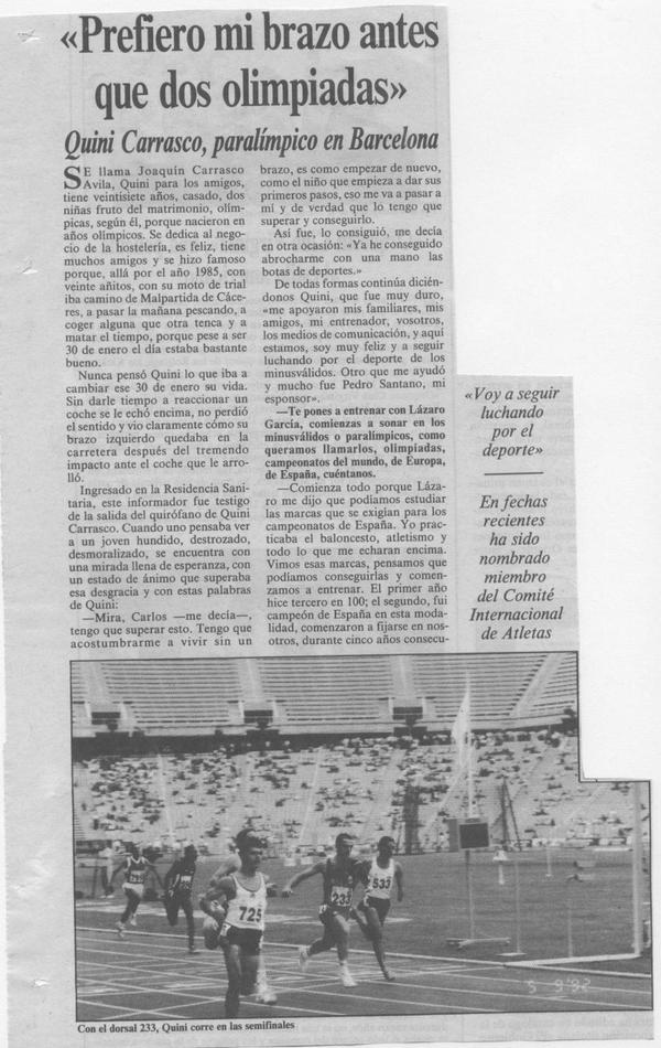 kinicarrasco's tweet photo. El accidente me ayudó a superar escalones El sacrificio q hice para superarlo ,con 20 años,t enseña a luchar siempre http://t.co/5FHEEmQ17A
