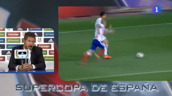 RNEdeportes's tweet photo. Simeone: Me gusta que este momento sea de los jugadores. No me gusta estar en 1er plano #SupercopaTVE http://t.co/rEBM3BcO5G