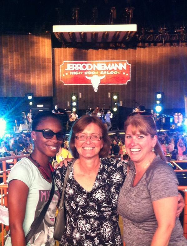 Collaborating at Keith Urban.