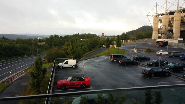 Looks like the quali session won't be easy with these conditions... #Nürburgring #VLN #RingRacing #LexusISF