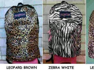 OlshopdanBarter's tweet photo. Jansport motif leopard &amp; zebra 165K via pulsa, 145K via bank, #iklan #jualan #sell @IniIklanGratis @IklanOK #SALE http://t.co/efBWpCD5a1