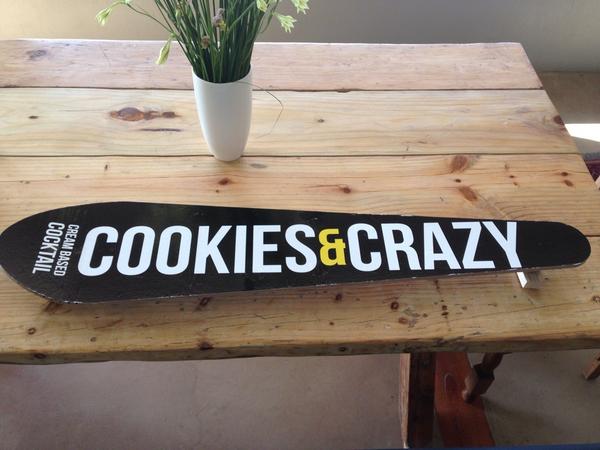 Cookies&amp;Crazy project for Natures Own.  #shotski #sportsbar