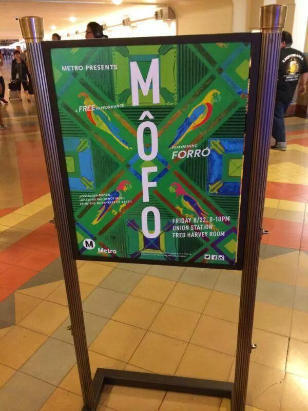 ValeCalifornia's tweet photo. Ready to #forró with Môfo and @forroinla! Union Station, #downtown #LA. Oi #Forrozeiros te vejo lá! #dance #balançar http://t.co/gZ1xnfKpQg
