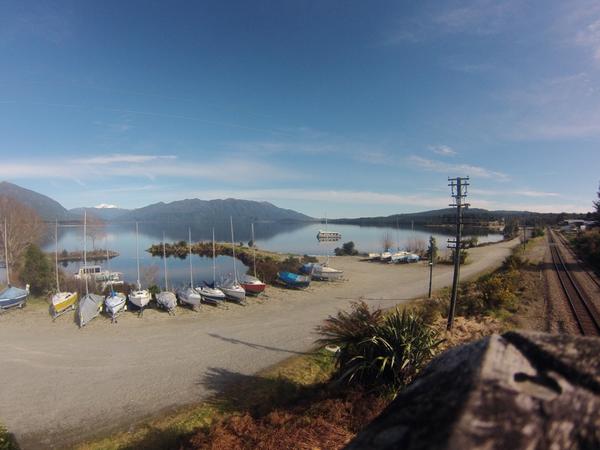 leesmall22's tweet photo. #meanwhileinnz. Lake Brunner http://t.co/9s7G6h9egv