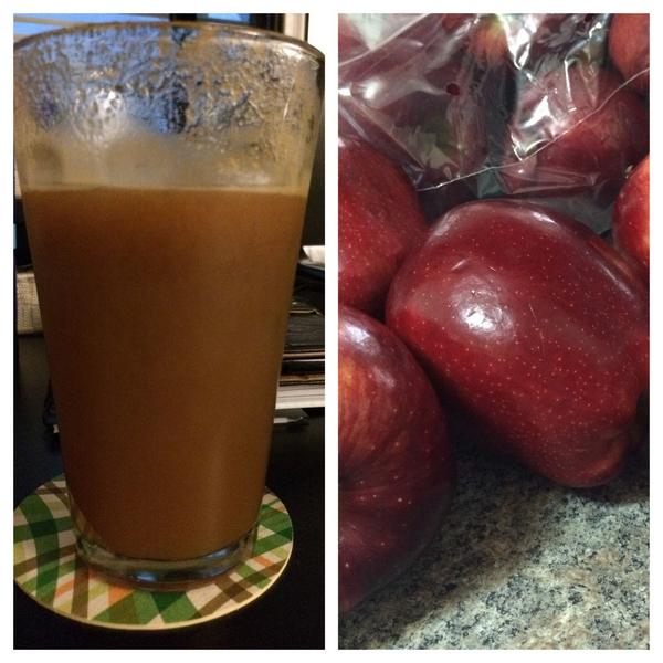 Pure apple juice 
#juicing #healthy #healthyliving #healthyrecipe #goodforskin