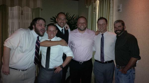 RLHtheThird's tweet photo. #marshley #groomsnightout http://t.co/oBDrbEncYU