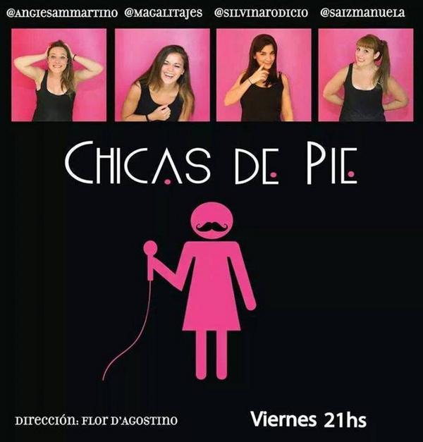 Excelente show de <a href="/ChicasdePie/">#ChicasdePie</a> !!!
Si todavía no lo vieron vayan reservando para el próximo viernes 21 hs!!