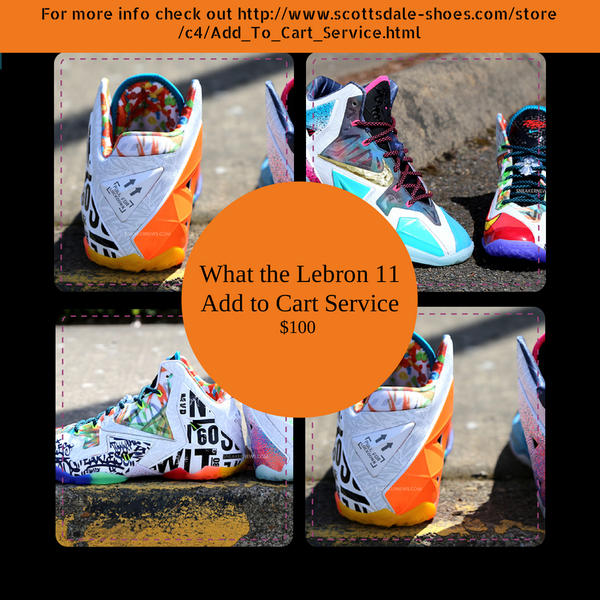 623shoes's tweet photo. $100 Add to cart service for What the Lebron 11 releasing on Sept. 13
For more info check out http://t.co/ytt6v9G1T5 http://t.co/D6dk65yjSr