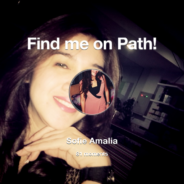 Sofiekuw's tweet photo. I've shared 81 memories with my friends on #Path - see them now at http://t.co/RRrMTyJLb2! #thepersonalnetwork http://t.co/3Ep0XXVnb0