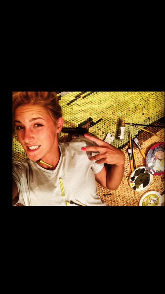amberbrownone's tweet photo. Back at it..... #20000golftees #golf #art http://t.co/3OYHqSzn5l