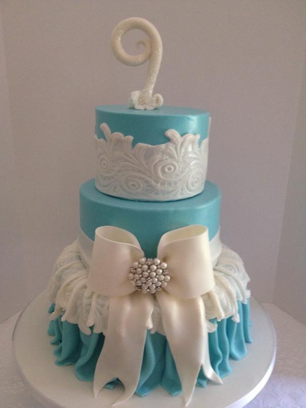 This weeks design for a "Breakfast at Tiffany's" birthday.