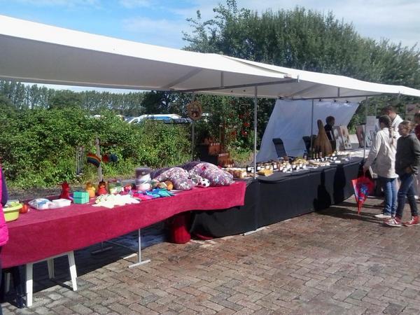 Ja, het is droog, allemaal naar het oogstfeest!