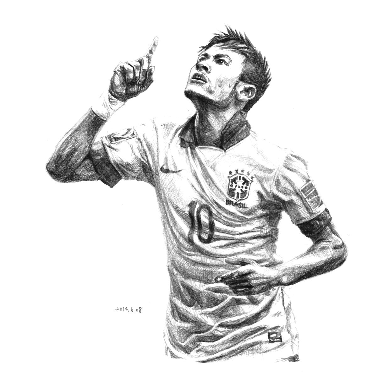 山口剛yamaguchitsuyoshi No Twitter 入院とサッカーワールドカップ期間と重なっていたので 出場選手を描いていました 最初は決勝トーナメントでコロンビアと対戦したブラジル代表の10番 ネイマール選手 似顔絵 イラスト サッカー選手 山口剛yamaguchitsuyoshi No Twitter 入院とサッカーワールドカップ期間と重なっていたので 出場選手を描いていました 最初は決勝トーナメントでコロンビアと対戦したブラジル代表の10番 ネイマール選手 似顔絵 イラスト サッカー選手