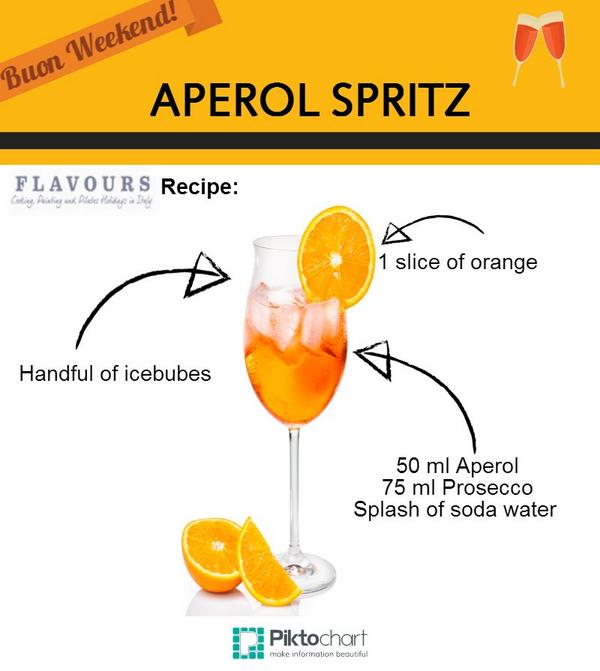 FlavoursofItaly's tweet photo. Buon Weekend! Why not try our “Venetian Spritz” this #Saturday? For #Venice holidays see http://t.co/N1dno5fQ4k http://t.co/SU1w1XgIn4