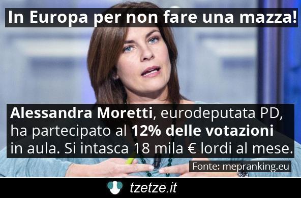 Si era offesa perché apostrofata #velina, beh era un complimento cara #moretti #rivotate #pd tanto #sieteDeCoccio