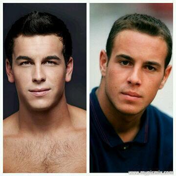Pepe Reina de Joven y Mario Casas, Son clavaditos.