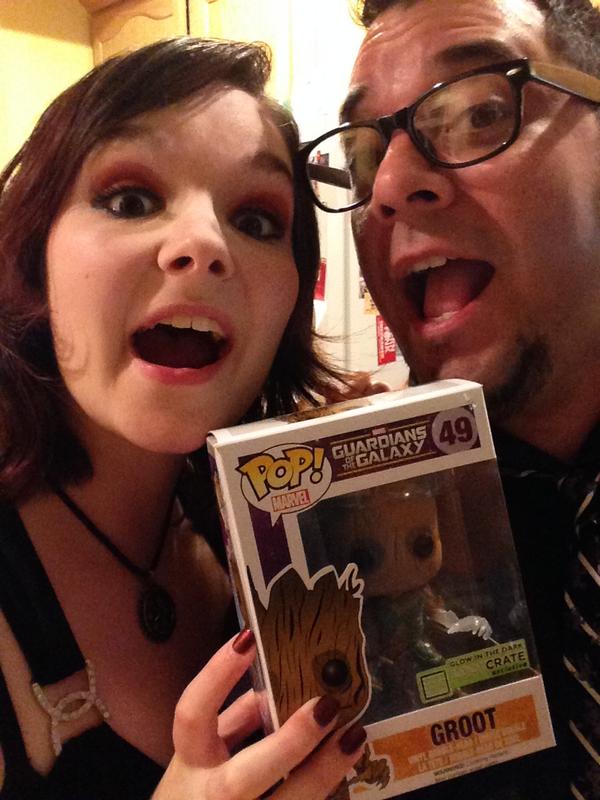 TheMikeRobles's tweet photo. YES!!! @TifaRobles & I got our #GROOTcrate! Thanks @lootcrate! http://t.co/RBUX7GqJ3b