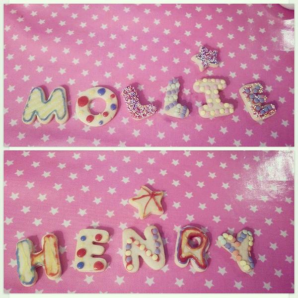 bkd_london's tweet image. Great job Mollie &amp;amp; Henry!BKD Alphabet biscuit decorating kits available @ bkd-london.com #baking  #bakingkit
