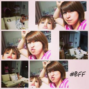 いつめん( ˘&bull;&omega;&bull;˘ ) いつも、ありたんは怒られながら写メ とってる（笑）うけるぅうう！ http://t.co/1LNckcMH7o