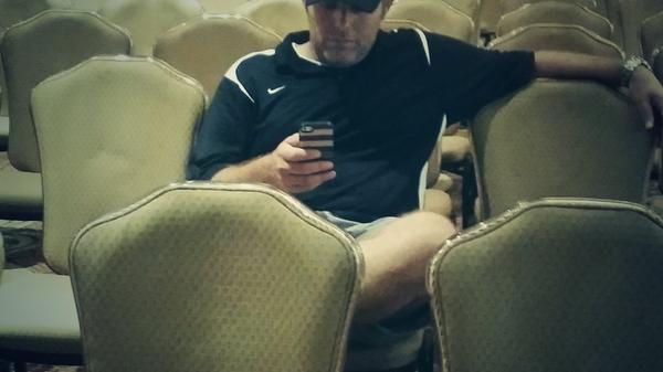 AZBaptists's tweet photo. I'm about that twitter life..
#Azsbc14 #Mathetes #Discipleship #SBC #AZ #2014 #Baptist #lastminutetouchups #typos#LTS http://t.co/9OtclQcb1c