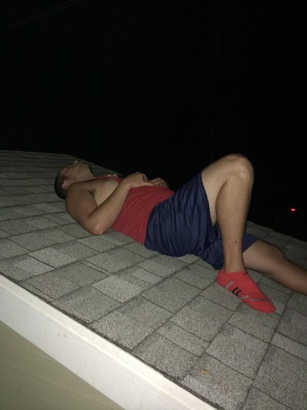 JohnThrailkill's tweet photo. @WSUPassouts this kid just can't hang...he will pass out anywhere though http://t.co/9NmSNjJtDL
