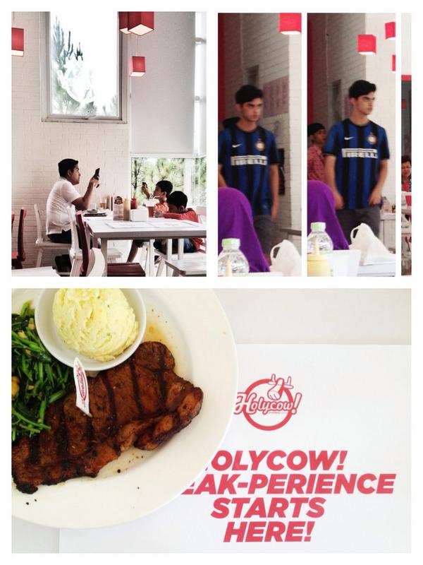 rumingraras's tweet photo. Nice to have steak-perience @steakholycow. @CioManassero also enjoyed his steak-perience. #CAMPcibubur http://t.co/8yQA5sZIgl