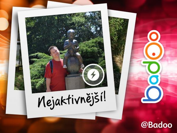 trackpack1's tweet photo. Jsem jedním z nejaktivnějších lidí na #badoo tohoto týdne. Omrkni si mě! http://t.co/NydVPnUG8G http://t.co/gWXscge5UJ