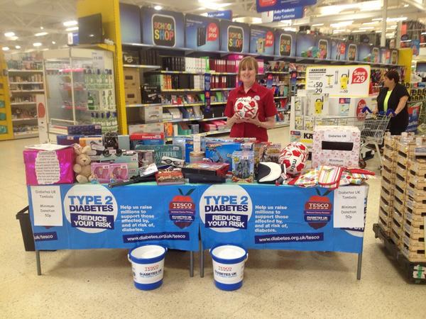 tesco5185's tweet photo. We are raising money for Diabetes UK with our Tombola @dawnross123 @Group103 @amaguet @Marianna0209 http://t.co/kUGVW8rcma