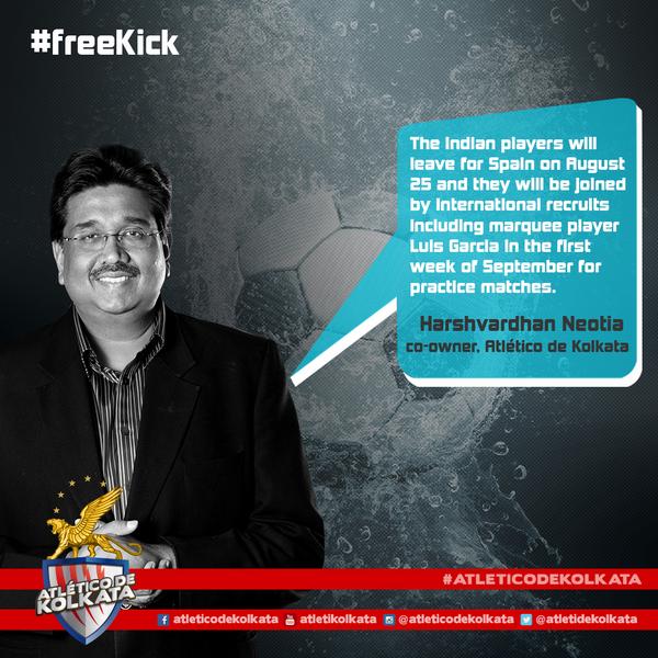 mohunbagansg's tweet photo. #freeKick
Harshavardhan Neotia
Atletico de Kolkata
Co-Owner
#atleticoDeKolkata #coOwner #HarshavardhanNeotia #ATK http://t.co/RrZI8yBW1G