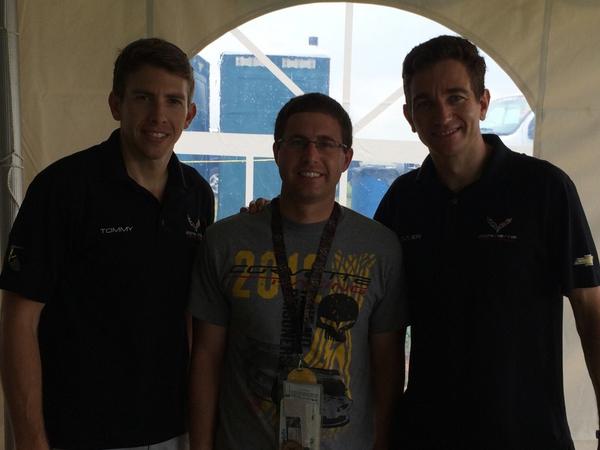 JMHRacing's tweet image. Good luck @TommyMilner and @olivergavin Lets get a @CorvetteRacing victory! #OTGP