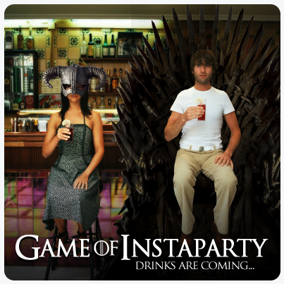 Venue_App's tweet photo. INSTAPARTY: Making Sunday nights fun again until Season Five #GameOfThrones #awesome #coolnewapp #nycstartups http://t.co/kTLrfKnDdN