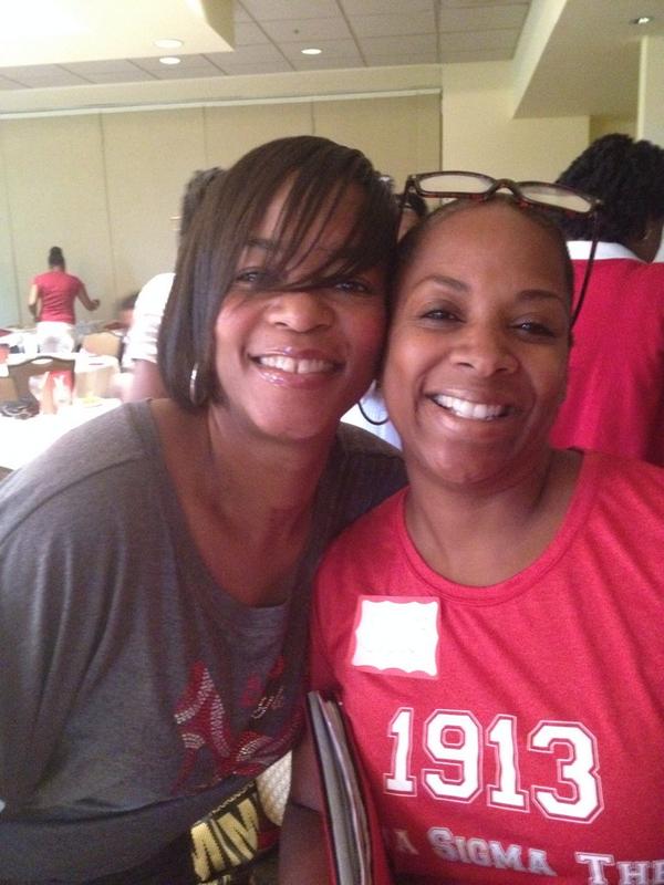 hross1118's tweet photo. @hross1118 @dstrvac Loving my Sorors on Purpose with Purpose at our RVA Retreat. http://t.co/drXRUyNlRq