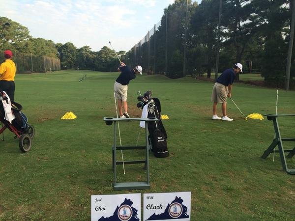 MAPGAJRGOLF's tweet photo. Everyone's loving their name plates for the range. #MDvsVA #CapitalCup #pga #mapga #mapgajrgolf #golf #RyderCup http://t.co/n470imLrIe