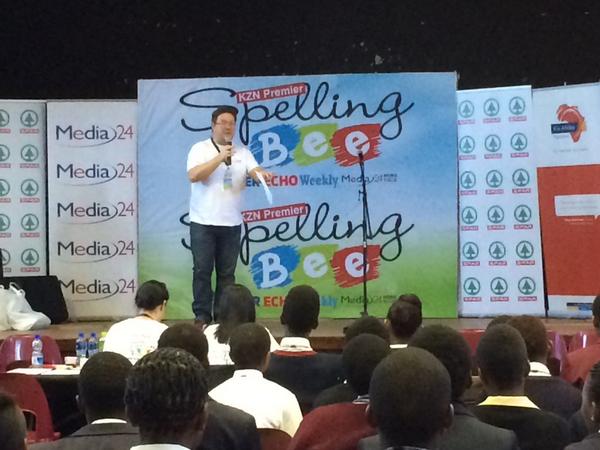 taylz01's tweet photo. Awesome morning at the Spelling Bee! @nicci_john @Cherylmoig @kznspellingbee http://t.co/uLv200Yhz7