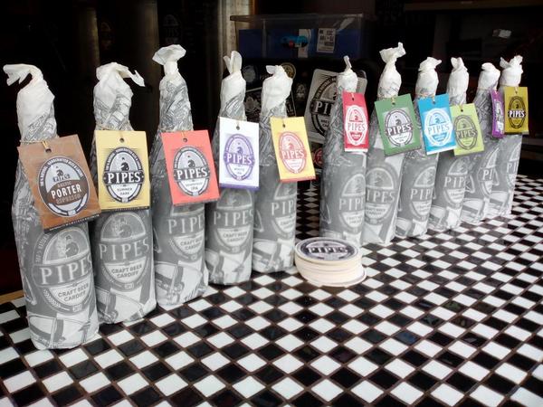 So much choice! Come and grab a beer. We're open until 7 today.