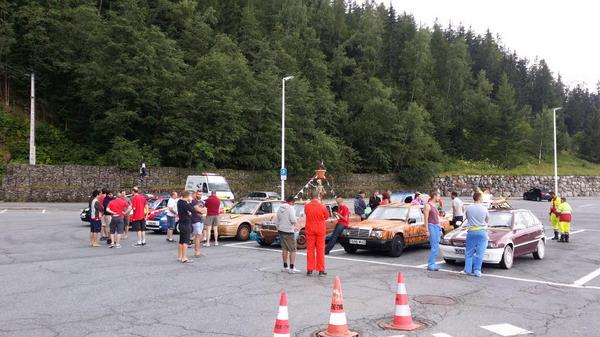 hellobendean's tweet image. Those random searches by the gendarmes are looking a bit coincidental! #france #italy #ramshacklerally #wastedsemen